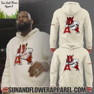 Arkansas Razorbacks Men’s Basketball 2025 Chainstitch Logo Limited Edition Hoodie