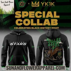 Dallas Stars Special Collab Celebrating Black History Night Limited Edition Hoodie