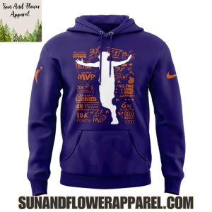 Diana Taurasi x Phoenix Mercury 2025 White Mamba Special New Edition Hoodie