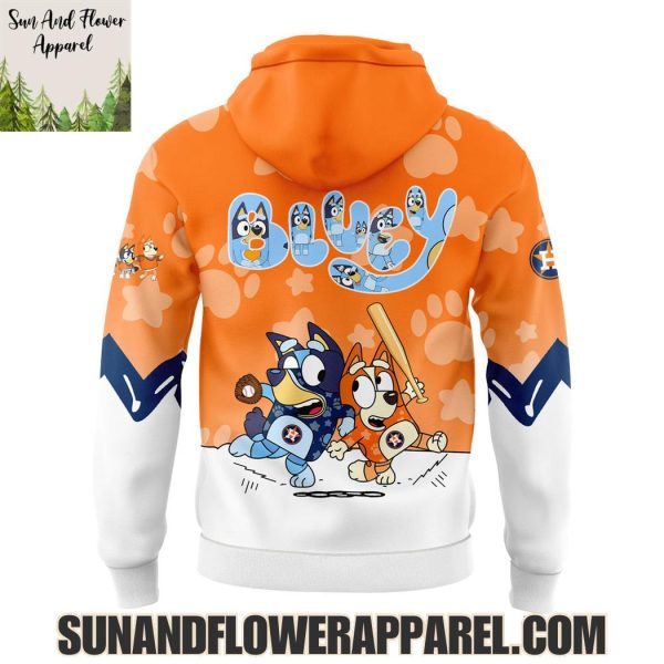 Houston Astros 2025 Bluey And Bingo Hoodie