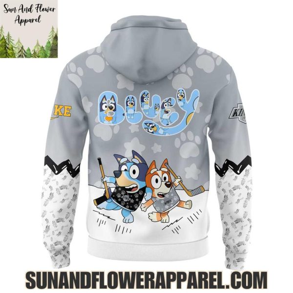 Los Angeles Kings 2025 Bluey And Bingo Hoodie