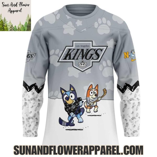 Los Angeles Kings 2025 Bluey And Bingo Hoodie