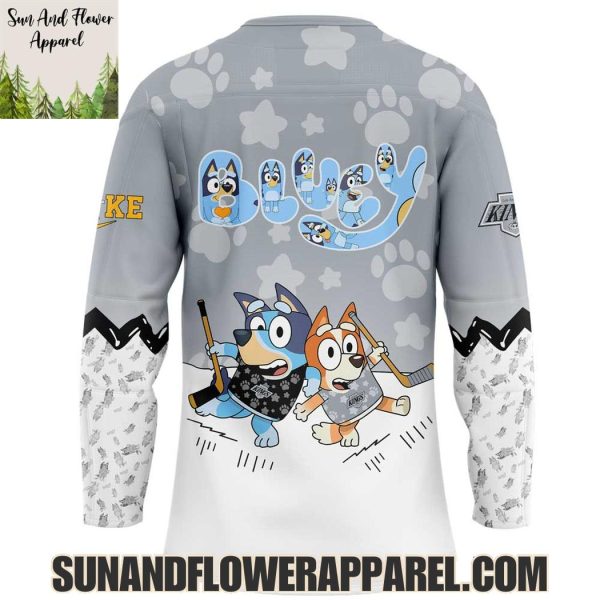 Los Angeles Kings 2025 Bluey And Bingo Hoodie