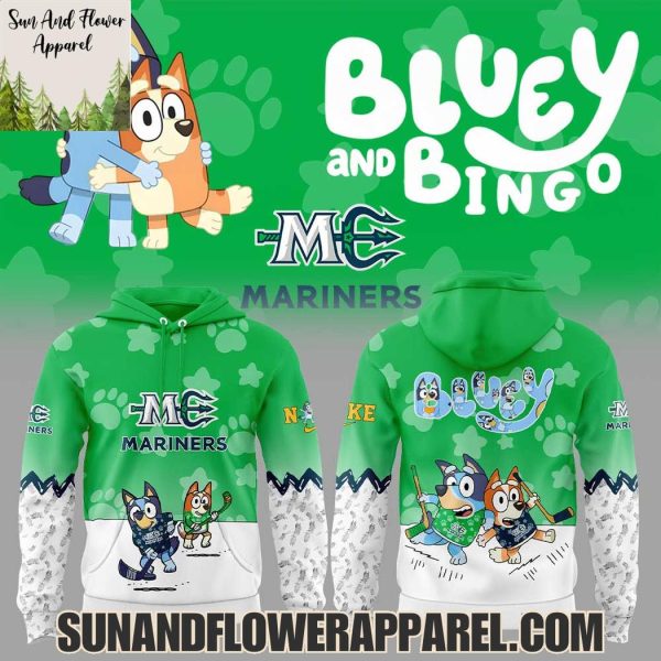 Maine Mariners 2025 Bluey And Bingo Hoodie