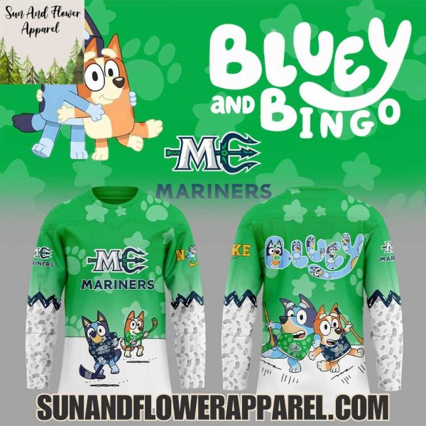 Maine Mariners 2025 Bluey And Bingo Hoodie