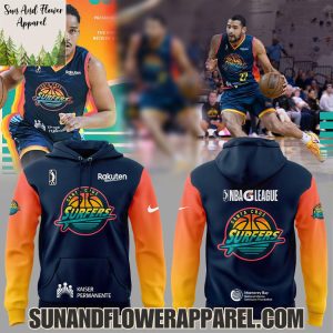 NBA League Santa Cruz Warriors 2025 Surfers Threads Limited Edition Hoodie