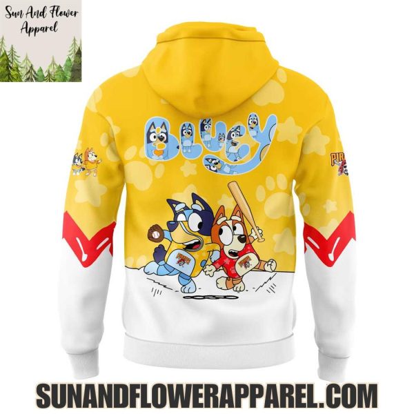 Pittsburgh Pirates 2025 Bluey And Bingo Hoodie