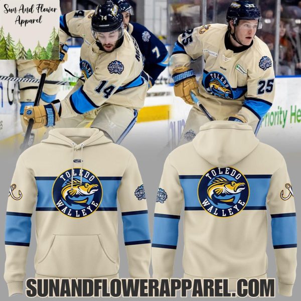 Toledo Walleye 2025 Hockey Heritage Uniform  Hoodie