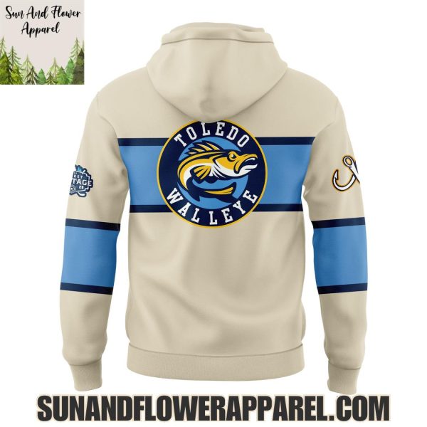 Toledo Walleye 2025 Hockey Heritage Uniform  Hoodie