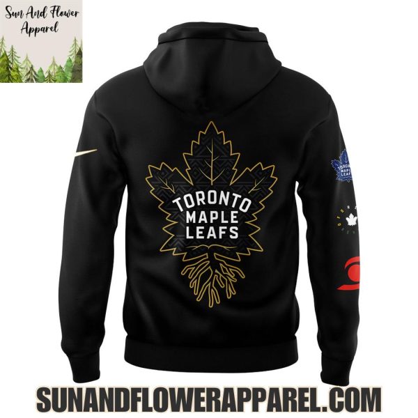 Toronto Maple Leafs 2025 Black Excellence Limited Edition Hoodie