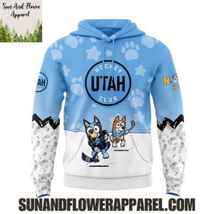 Utah Hockey Club 2025 Bluey And Bingo Hoodie