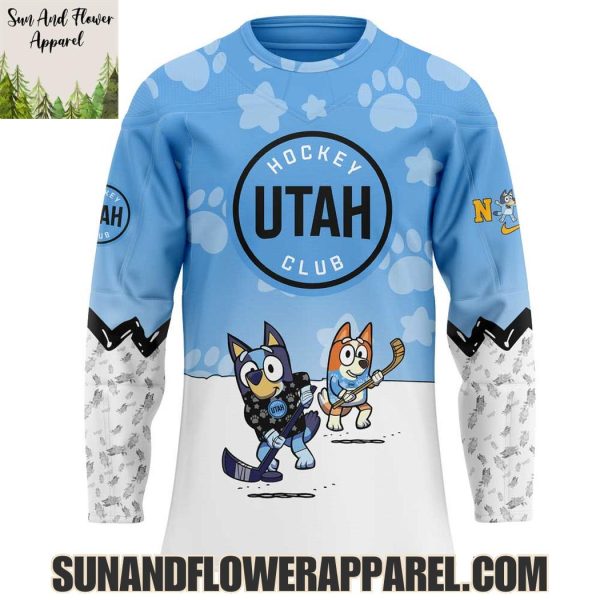 Utah Hockey Club 2025 Bluey And Bingo Hoodie