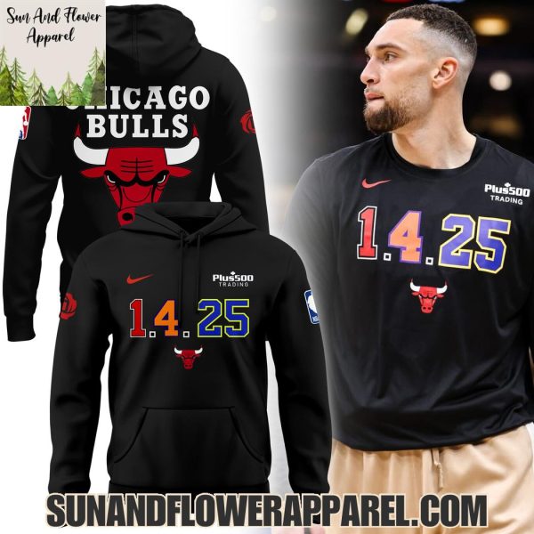 2025 Chicago Bulls x Derrick Rose 1.4.25 Limited Edition Hoodie