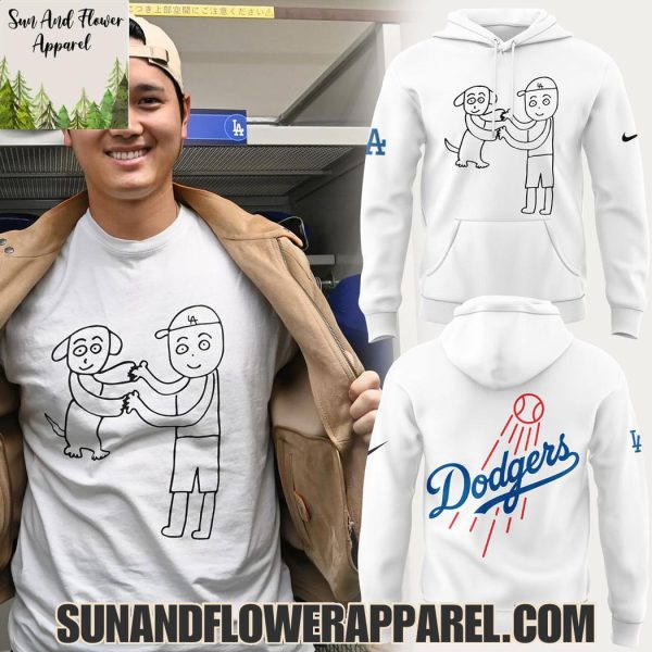 2025 Los Angeles Dodgers x Shohei Ohtani And Decopin Dog Limited Edition Hoodie