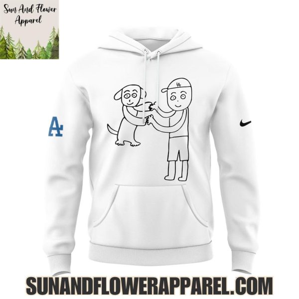 2025 Los Angeles Dodgers x Shohei Ohtani And Decopin Dog Limited Edition Hoodie