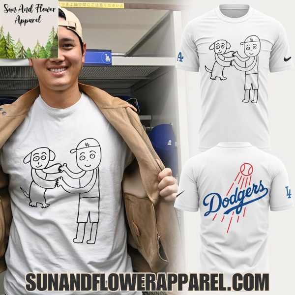 2025 Los Angeles Dodgers x Shohei Ohtani And Decopin Dog Limited Edition Hoodie