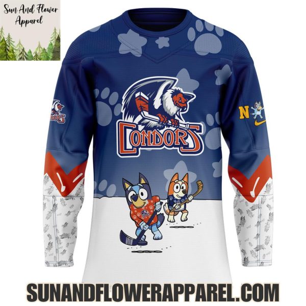 Bakersfield Condors 2025 Bluey And Bingo Hoodie