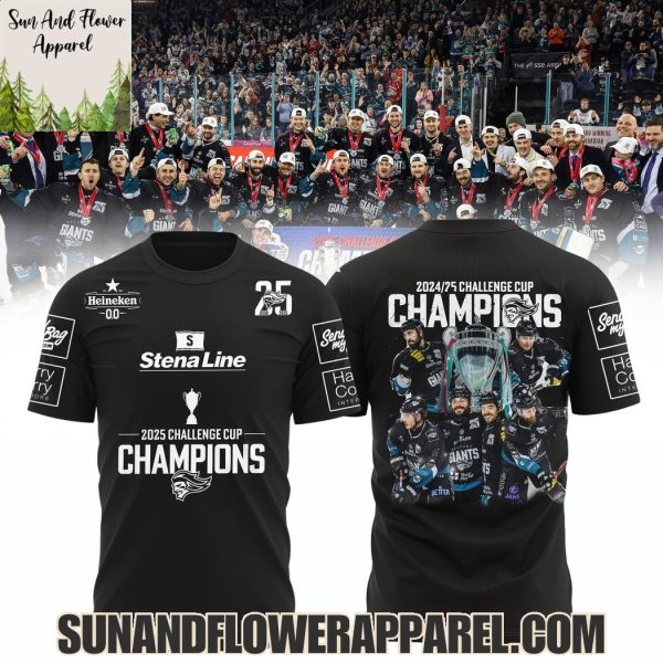 Belfast Giants 2025 Challenge Cup Champions Special Edition Hoodie