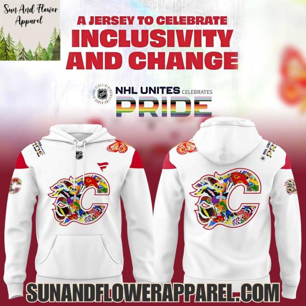 Calgary Flames Pride Night 2025 Limited Edition Hoodie