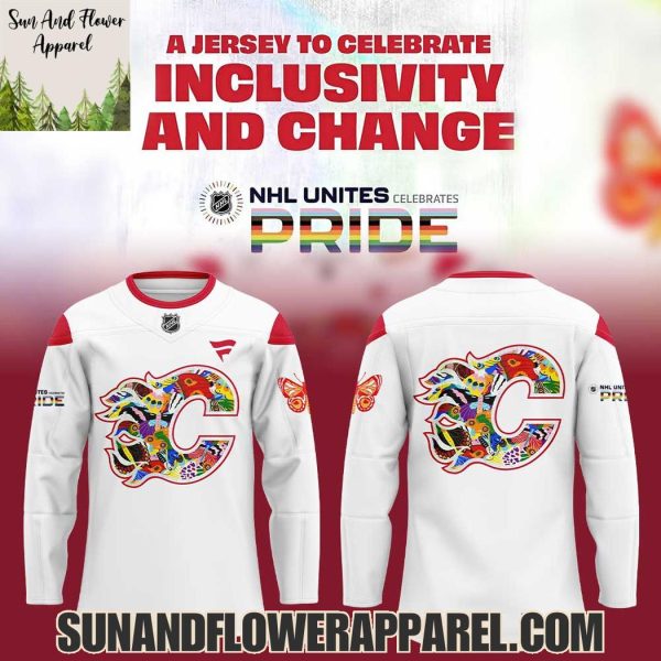 Calgary Flames Pride Night 2025 Limited Edition Hoodie