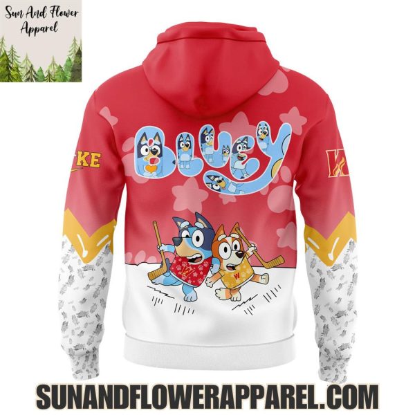 Calgary Wranglers 2025 Bluey And Bingo Hoodie