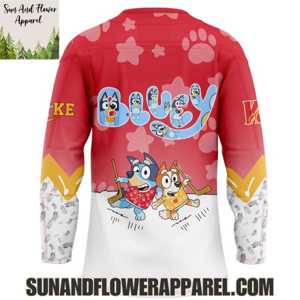 Calgary Wranglers 2025 Bluey And Bingo Hoodie