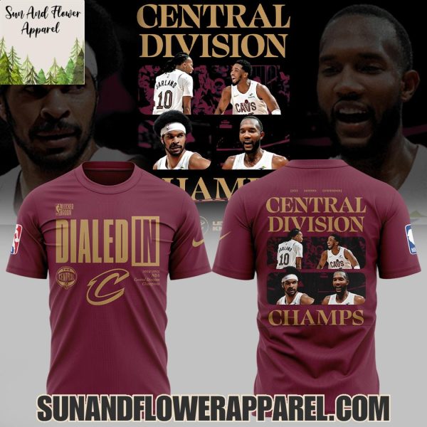 Central Division Champs 2025 Cleveland Cavaliers Limited Edition Hoodie