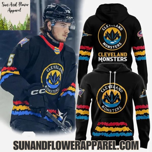 Cleveland Monsters 2025 Babies And Children’s Night Limited Edition Hoodie