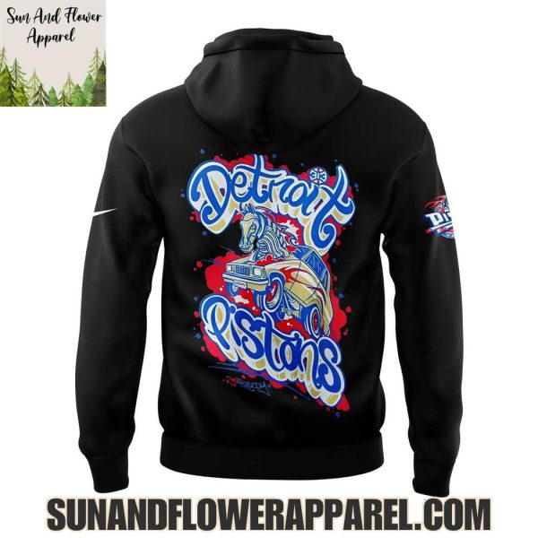 Detroit Pistons 2025 313 Collection Limited Edition Hoodie