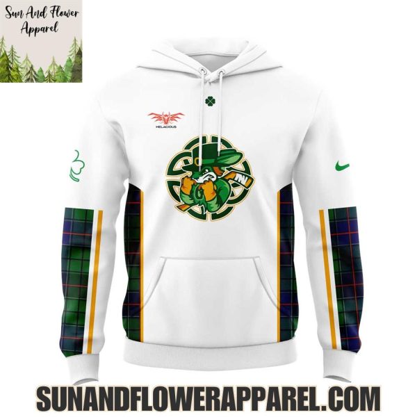 Greenville Swamp Rabbits St.Patrick’s Day 2025 Custom Name Limited Edition Hoodie