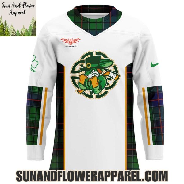 Greenville Swamp Rabbits St.Patrick’s Day 2025 Custom Name Limited Edition Hoodie