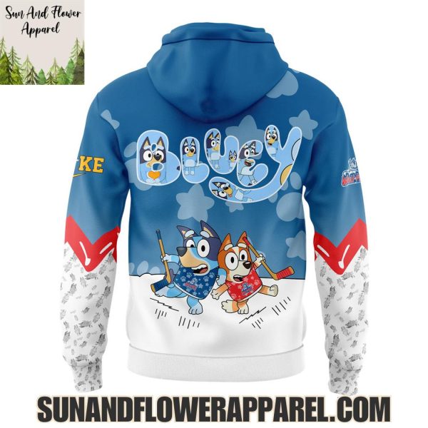 Hartford Wolf Pack 2025 Bluey And Bingo Hoodie