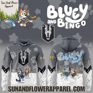 Henderson Silver Knights 2025 Bluey And Bingo Hoodie