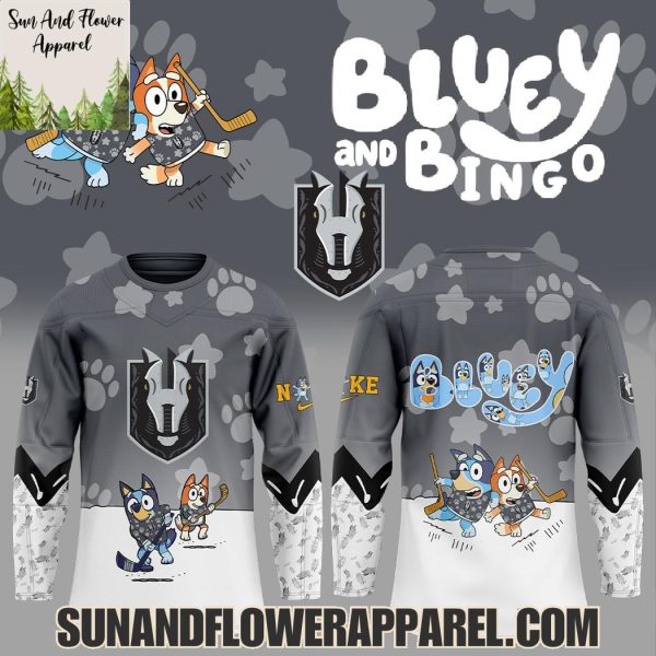 Henderson Silver Knights 2025 Bluey And Bingo Hoodie