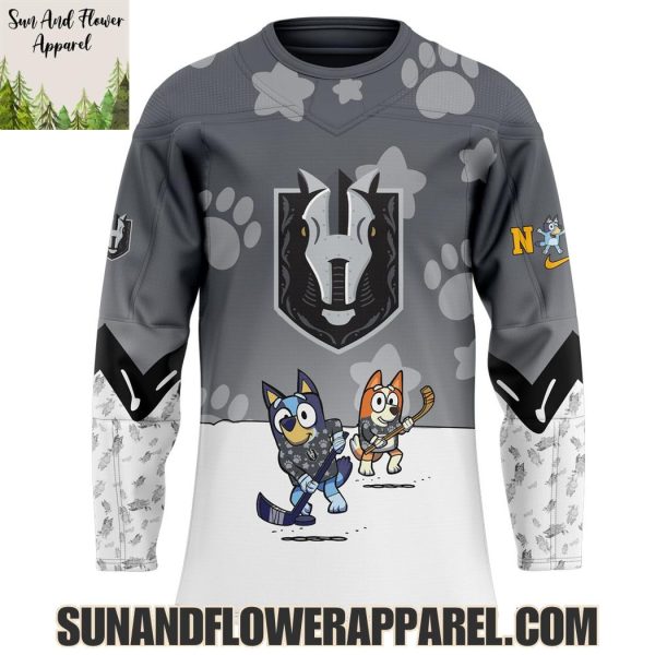 Henderson Silver Knights 2025 Bluey And Bingo Hoodie