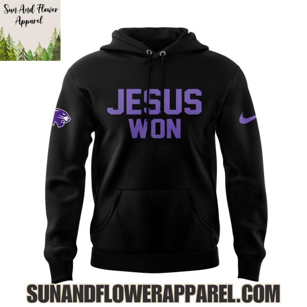 High Point Panthers Men’s Basketball 2025 Jesus Won Limited Edition Hoodie