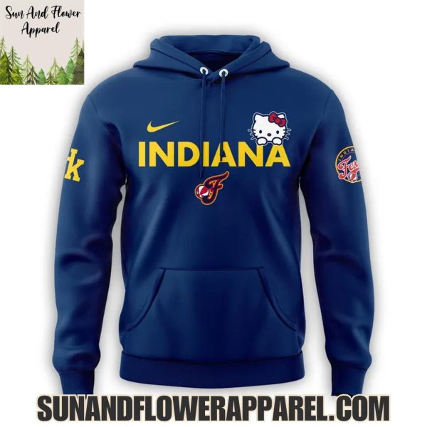 Indiana Fever Hello Kitty Night 2025 Special Edition Hoodie