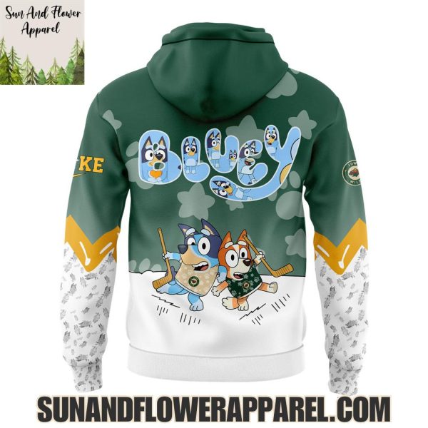 Iowa Wild 2025 Bluey And Bingo Hoodie