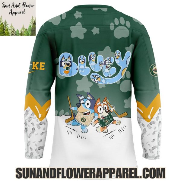 Iowa Wild 2025 Bluey And Bingo Hoodie