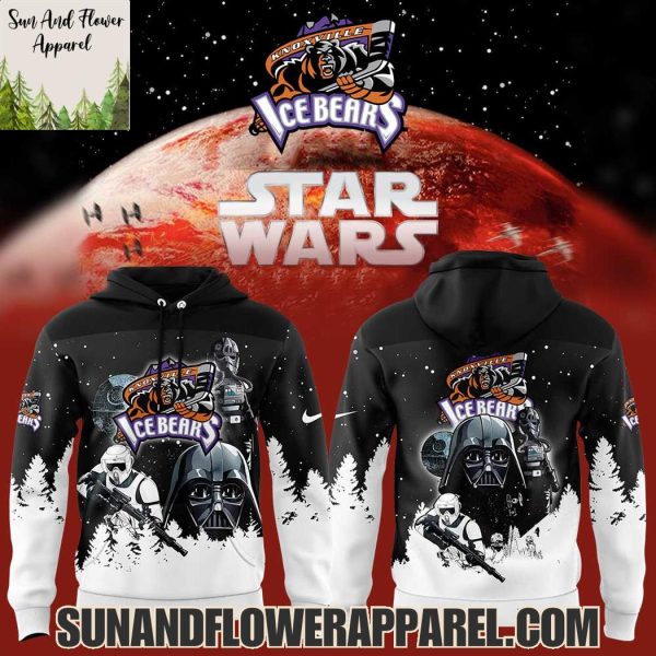 Knoxville Ice Bears 2025 Star Wars Limited Edition Hoodie