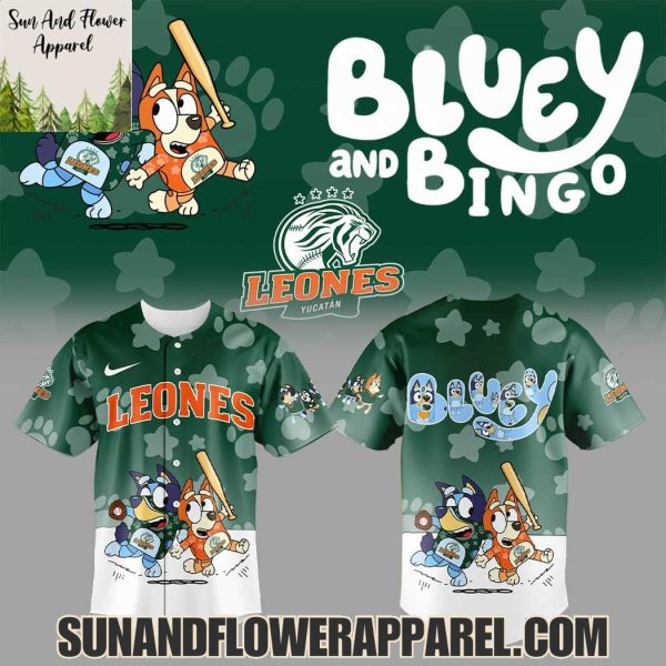 Leones De Yucatán 2025 Bluey And Bingo Hoodie