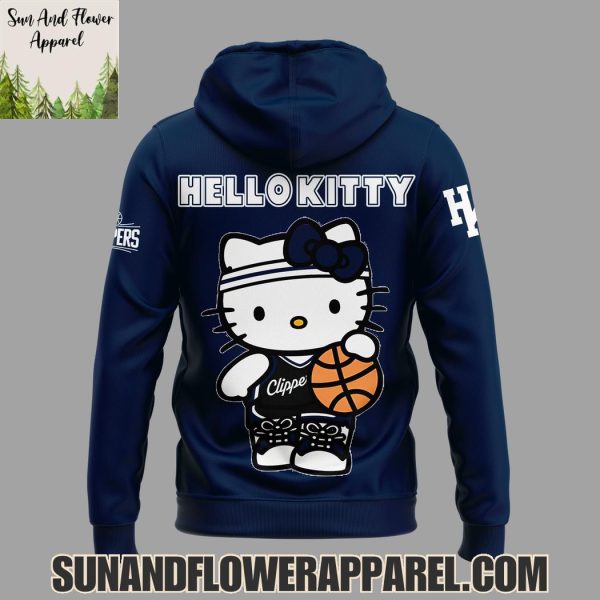 Los Angeles Clippers Hello Kitty Night 2025 Special Edition Hoodie