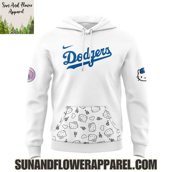 Los Angeles Dodgers Hello Kitty Night 2025 Special Edition Hoodie