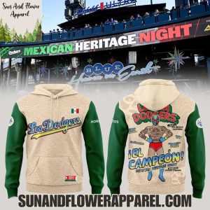 Los Angeles Dodgers Mexican Heritage Night 2025 Special Edition Hoodie