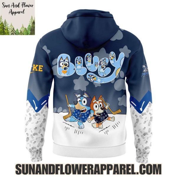 Manitoba Moose 2025 Bluey And Bingo Hoodie