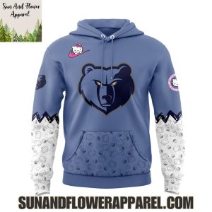 Memphis Grizzlies Hello Kitty Night 2025 Special Edition Hoodie