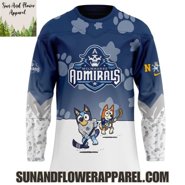 Milwaukee Admirals 2025 Bluey And Bingo Hoodie