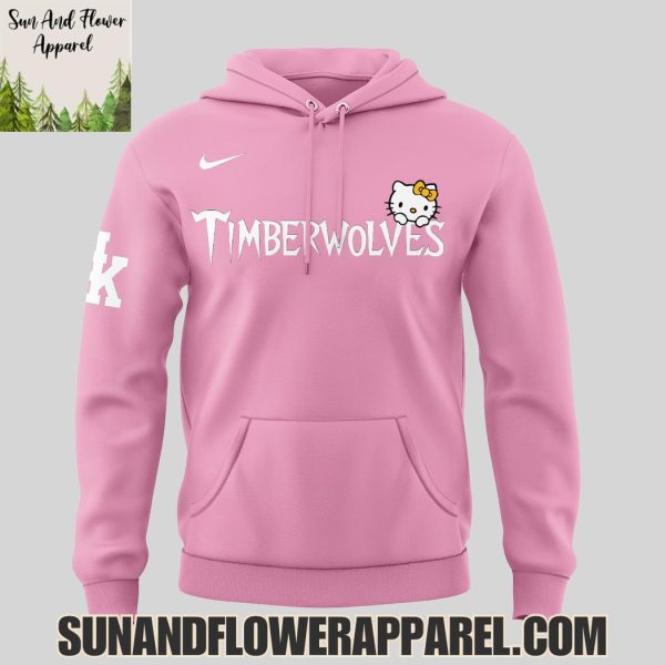 Minnesota Timberwolves Hello Kitty Night 2025 Special Edition Hoodie