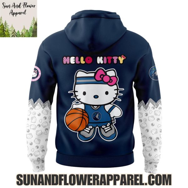 Minnesota Timberwolves Hello Kitty Night 2025 Special Edition Hoodie