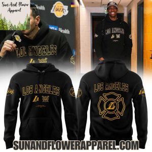 Los Angeles Lakers 2025 LAFD New Edition Hoodie